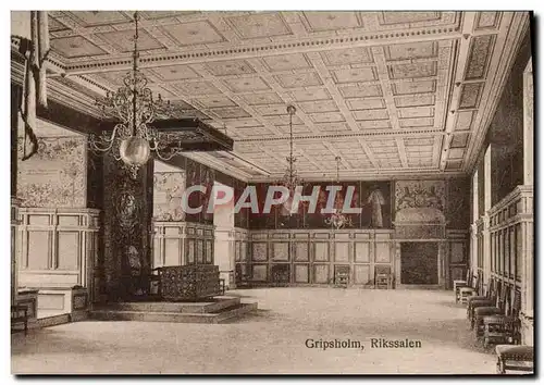 Cartes postales Gripsholm Rikssalen
