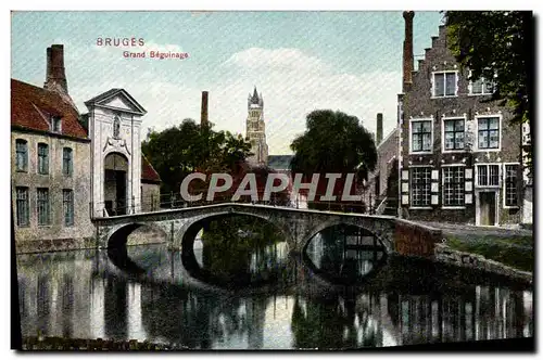 Cartes postales Bruges Grand Beguinage