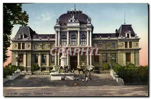 Cartes postales Lausanne Tribunal Federal