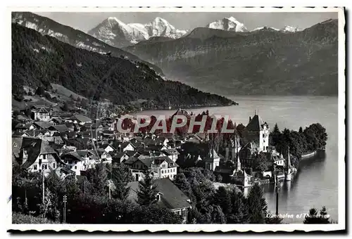 Cartes postales moderne Oderhofen A Thunersee