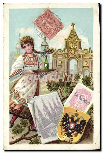 Cartes postales La Russie Russia Folklore