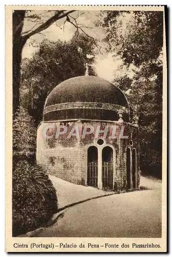 Cartes postales Cintra Palacio Da Pena Fonte Dos Passarinhos
