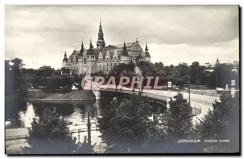 Cartes postales Stockholm Nordiska Museet