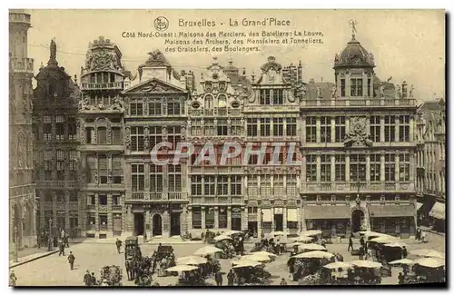 Cartes postales Bruxelles La Grand Place