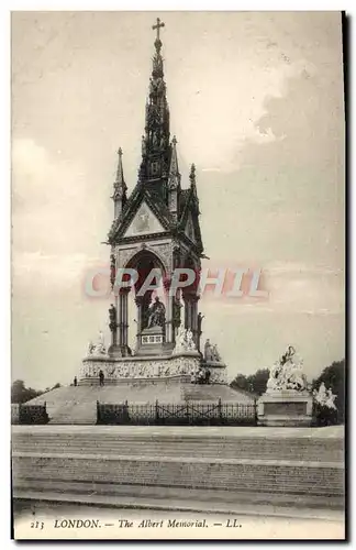 Cartes postales London The Albert Memorial