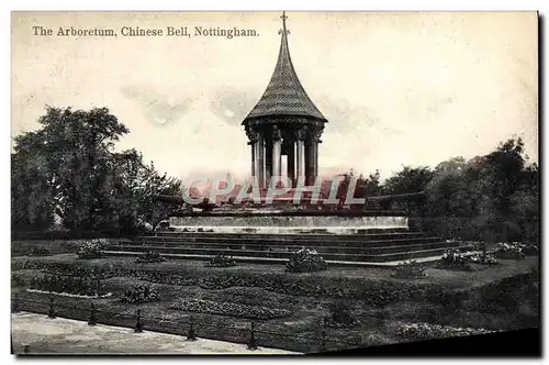 Ansichtskarte AK The Arboretum Chinese Bell Nottingham