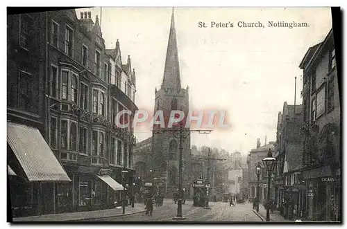 Cartes postales St Peter&#39s Church Nottingham