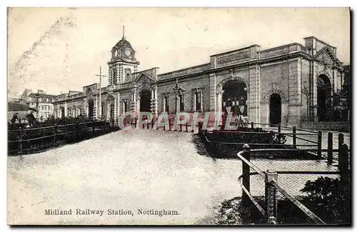 Cartes postales Midland Railway Station Nottingham