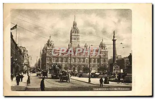 Cartes postales City Chambers Glasgow