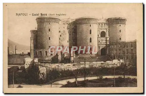 Cartes postales Napoli Castel Nuovo