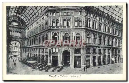 Cartes postales Napoli Galleria Umberto I