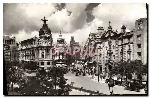 Cartes postales moderne Madrid Calle De Alcala y Avda Jose Antonio