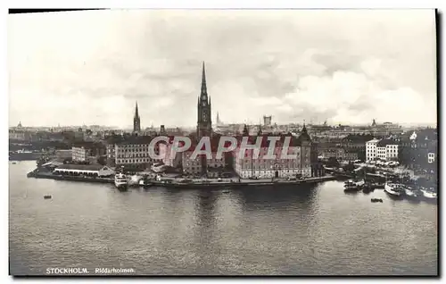Cartes postales Stockholm riddarholmen