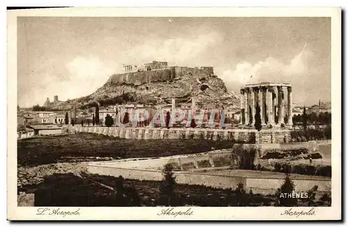 Cartes postales L'Acropole Athenes