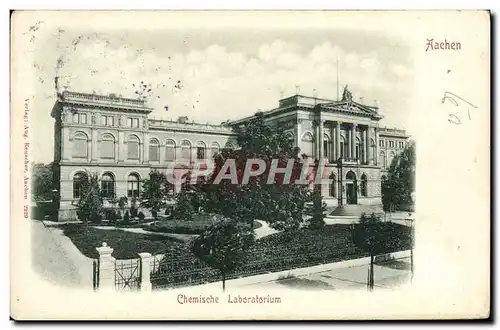 Cartes postales Aachen Chemische Laboratorium