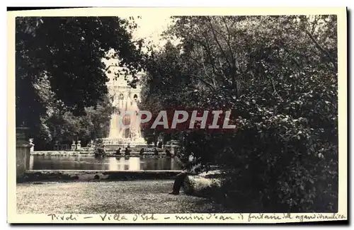 CARTE PHOTO Tivoli Villa d&#39Este