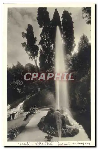 CARTE PHOTO Tivoli Villa d'Este