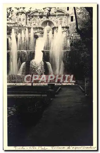 CARTE PHOTO Tivoli Villa d'Este