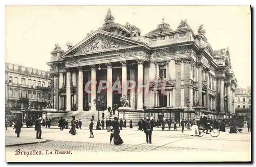 Cartes postales Bruxelles La Bourse