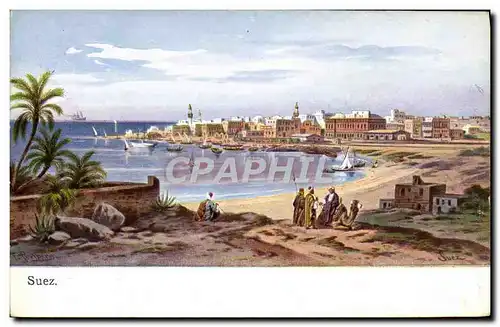 Cartes postales Suez Egypte