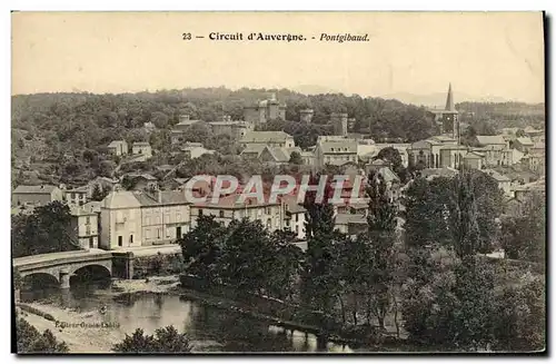 Cartes postales Circuit d&#39Auvergne Pontgibaud