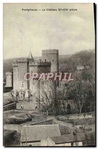 Cartes postales Pontgibaud Le Chateau