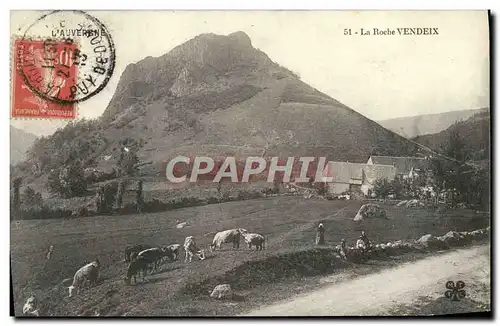 Cartes postales La Roche Vendeix Vaches