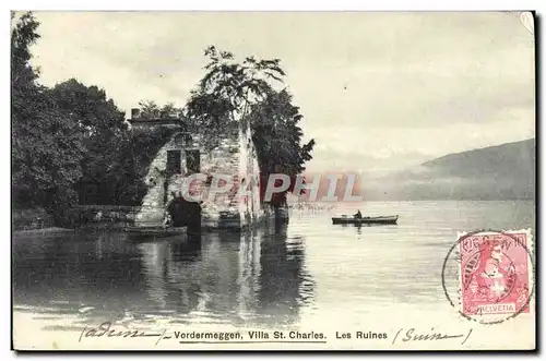 Ansichtskarte AK Vordermeggen Villa St Charles Les Ruines