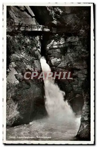 Ansichtskarte AK Lauterbrunnen Trummelbach