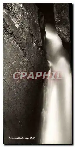 Moderne Karte Trummelbach 4ter Fall