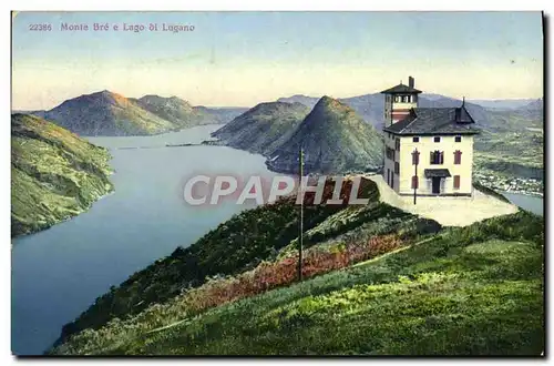 Cartes postales Monte Bre e Lago di Lugano