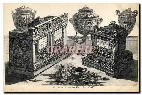 Cartes postales Fantaisie Decor antique