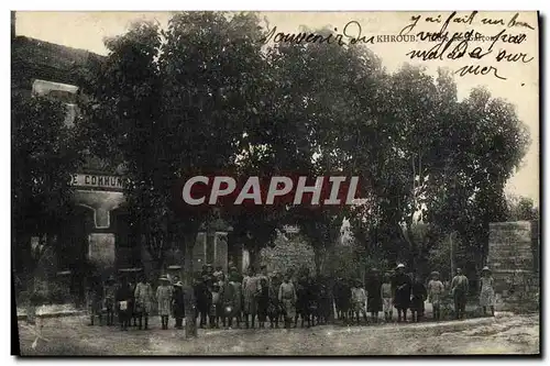 Cartes postales Khroub Ecole de garcons Enfants