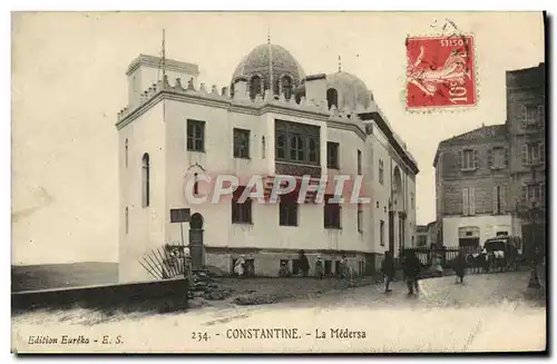Cartes postales Constantine La Medersa