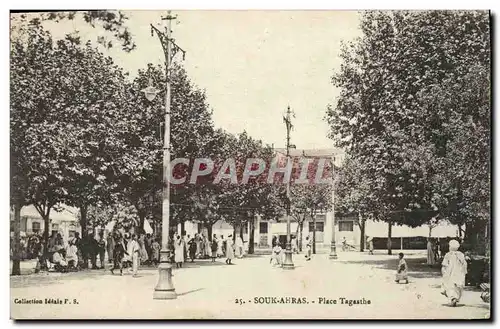 Cartes postales Souk Ahras Place Tagasthe