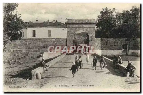 Cartes postales Tebessa Porte de Souk Abrras