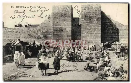 Cartes postales Tebessa Porte Salomon
