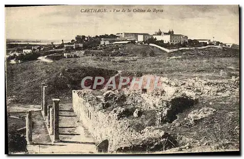 Ansichtskarte AK Carthage Vue De la Colline de Byrsa