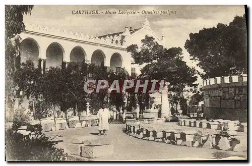 Cartes postales Carthage Musee Lavigerie Ossuaires Puniques