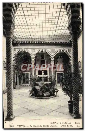 Cartes postales Tunis Le Musee du Bardo Alaoui Petit Patio