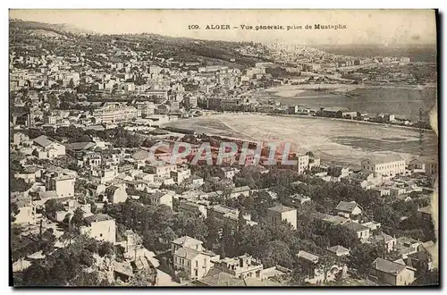 Ansichtskarte AK Alger Vue Generale Prise de Mustapha