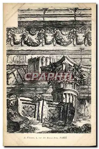 Cartes postales Decor antique