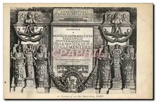 Cartes postales Decor antique