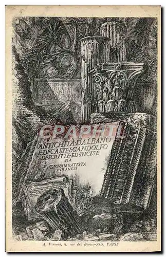 Cartes postales Decor antique