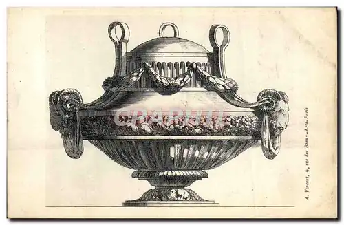 Cartes postales Fantaisie Decor antique