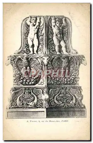 Cartes postales Fantaisie Decor antique