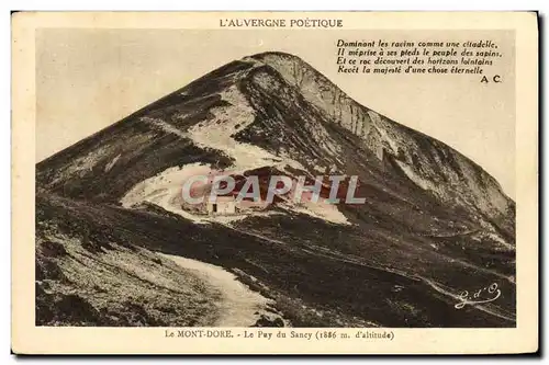 Cartes postales Le Mont Dore Le Puy de Sancy