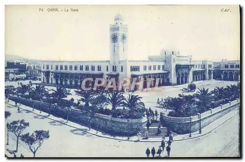 Cartes postales Oran La Gare