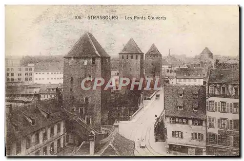 Cartes postales Strasbourg Les Ponts Couverts