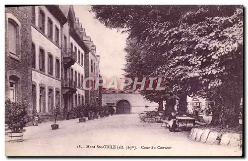 Cartes postales Mont Ste Odile Cour Du Couvent